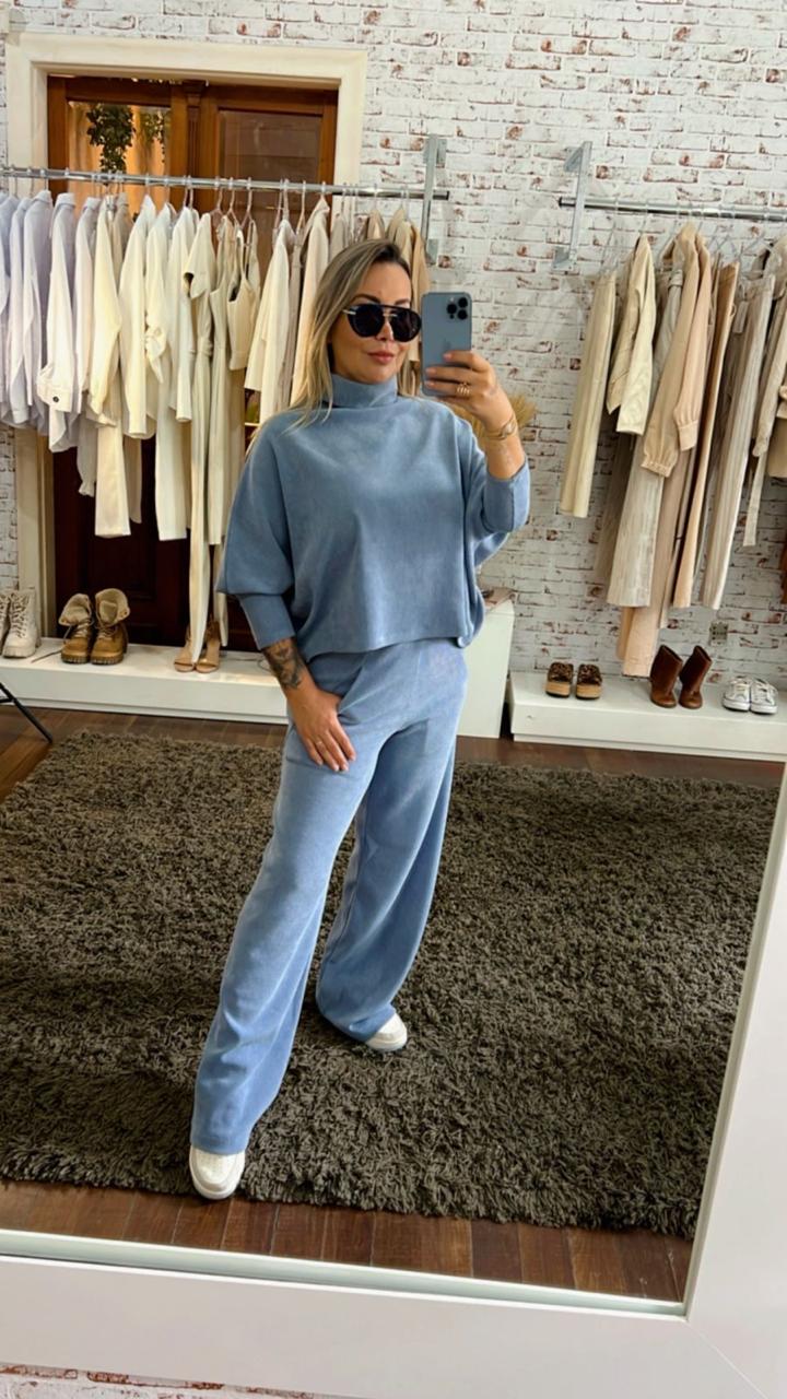 Blusa Cotelê Gola