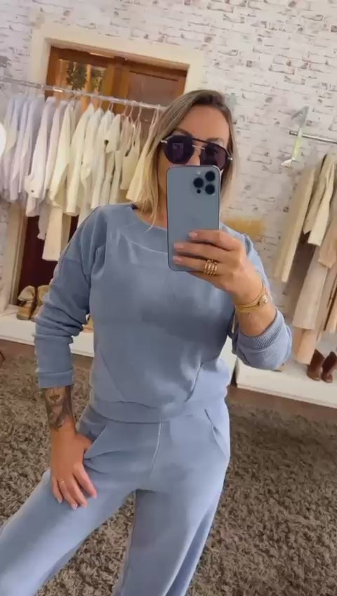 Blusa Cotelê Recortes
